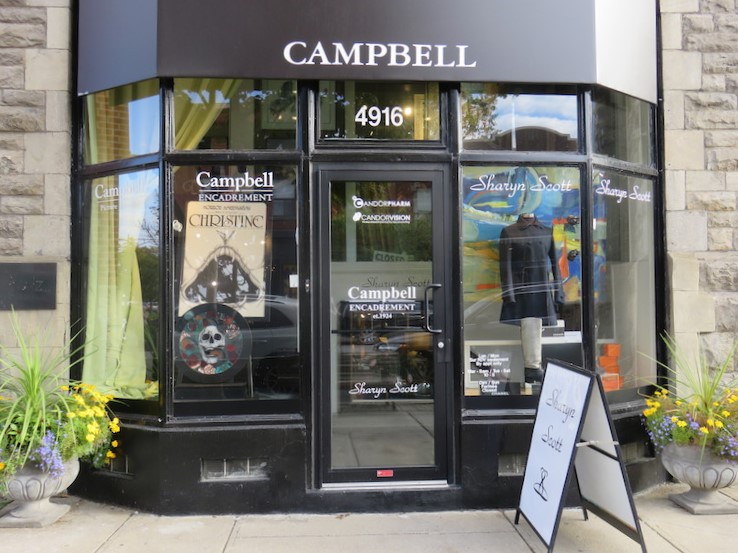 A picture of the Campbell Picture Framing logo